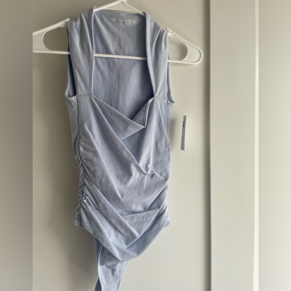 Abercrombie & Fitch Ava Blue Bodysuit NWT